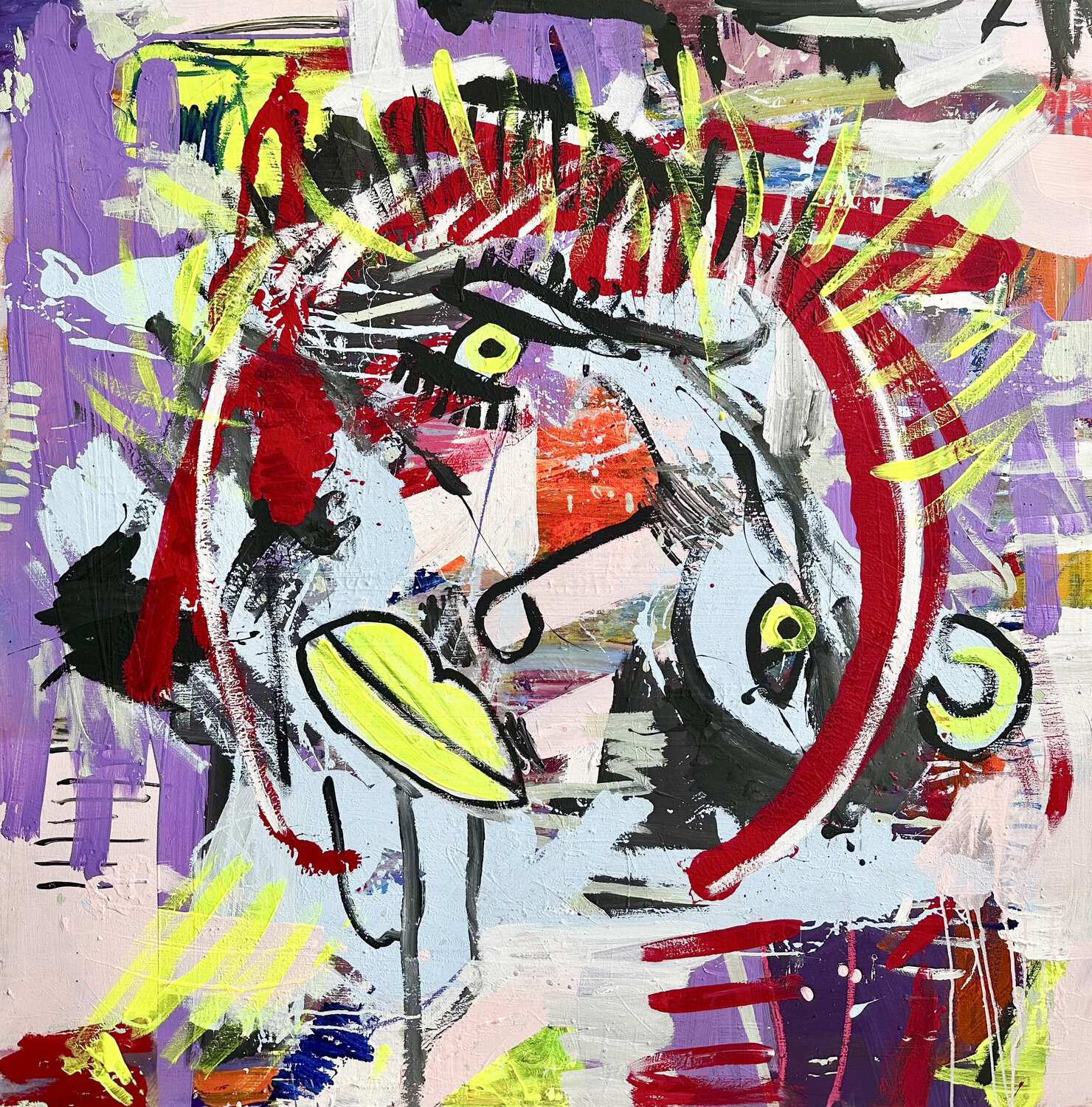 “Zwischen Jetzt und Damals” simon thon Original painting for sale