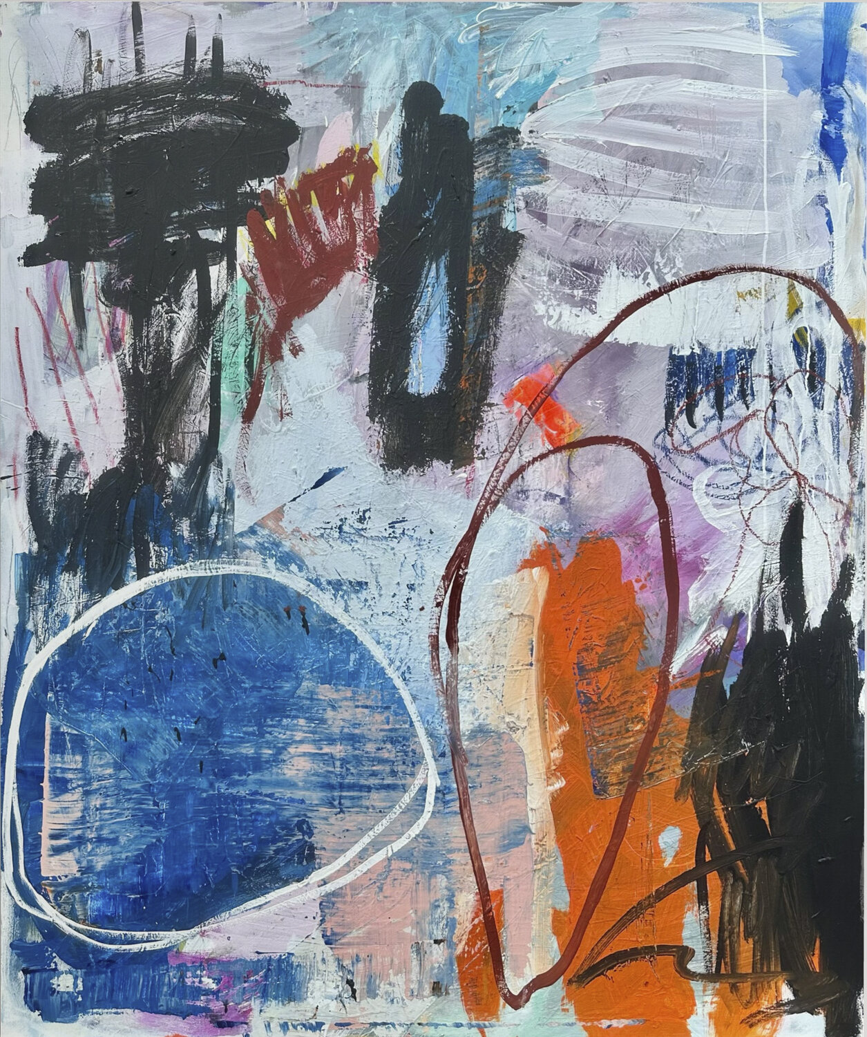 "Zwischenräume" simon thon Original painting for sale