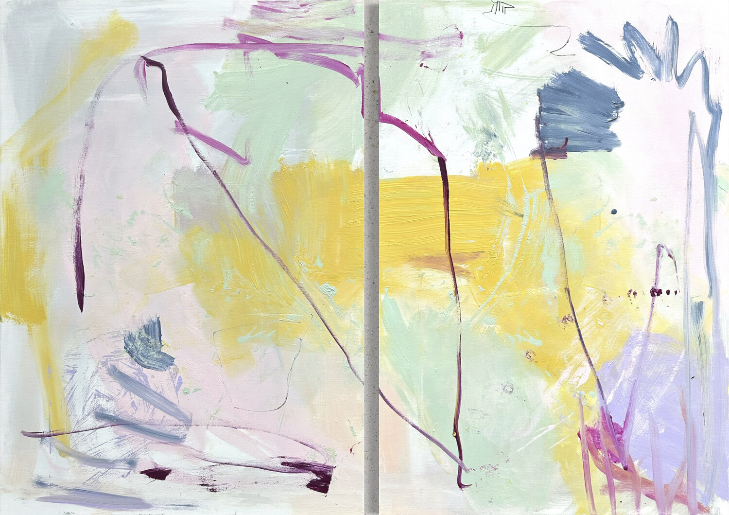 "Invitation to Innocence" simon thon Original painting for sale
