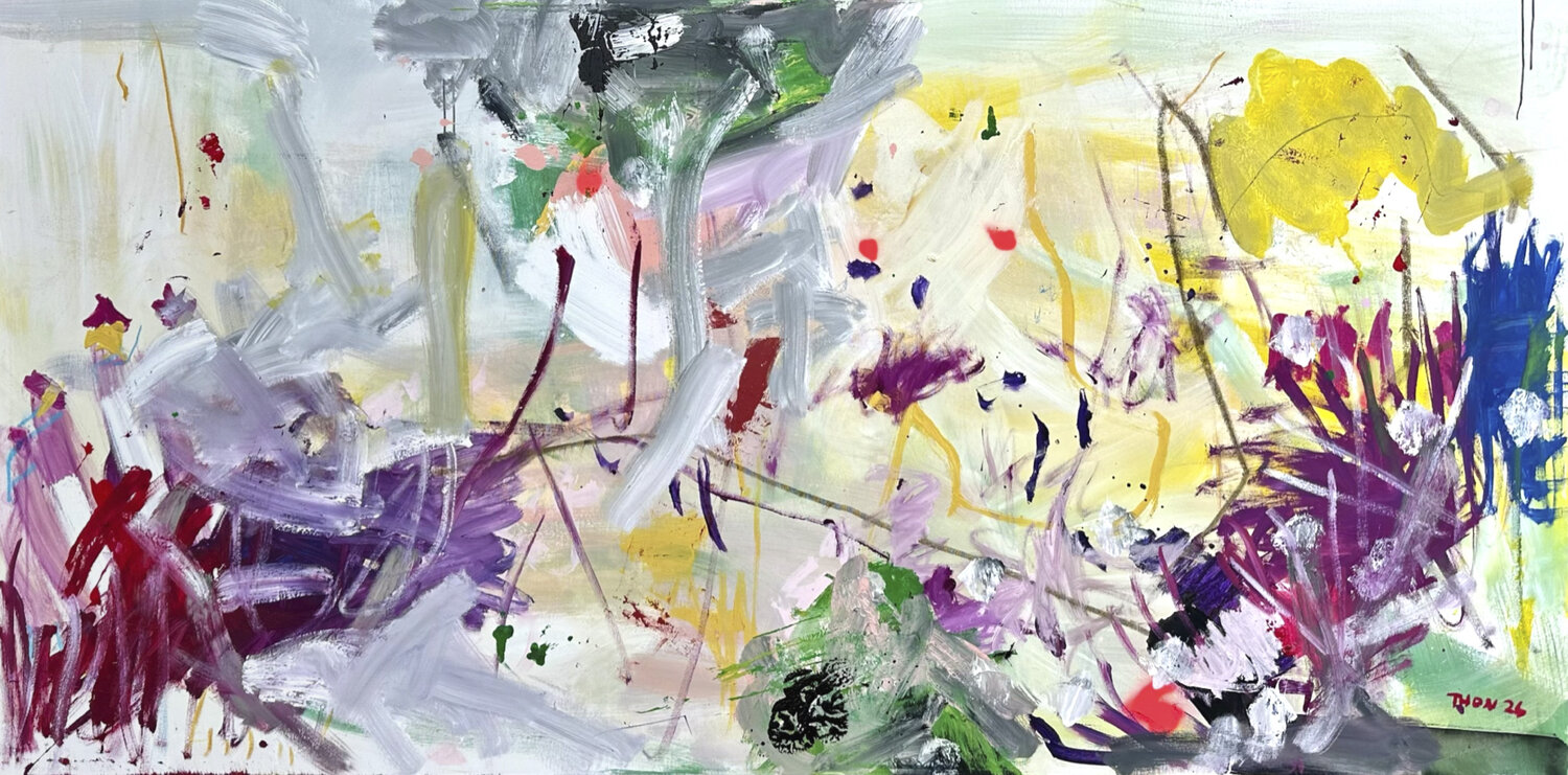 "ITHACA SUITE – V. EURYCLEIA" simon thon Original painting for sale