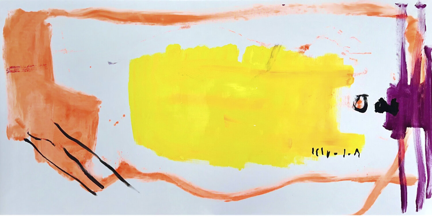 "Ich tauche auf" simon thon Original painting for sale
