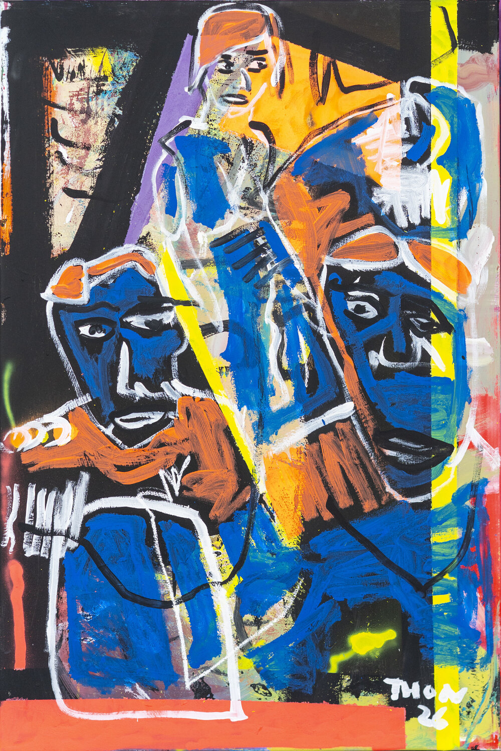 “Gefährten” simon thon Original painting for sale