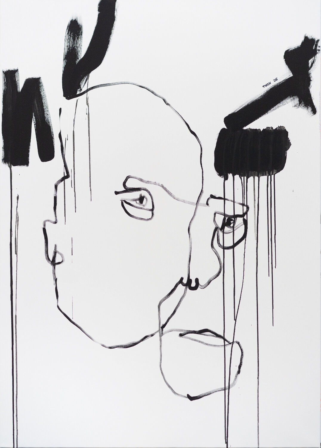 “In bester Gesellschaft” simon thon Original painting for sale