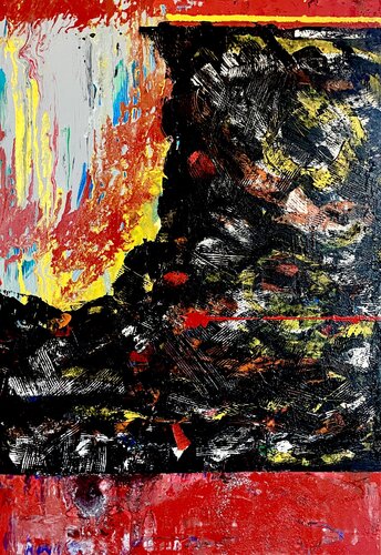 Black hole 1 by Mauro Caracuzzo, Painting for Sale on Select