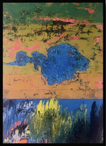 Nuvola/ Isola 4 by Mauro Caracuzzo, Painting for Sale on Select
