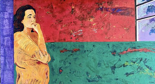 Partenza by Mauro Caracuzzo, Painting for Sale on Select
