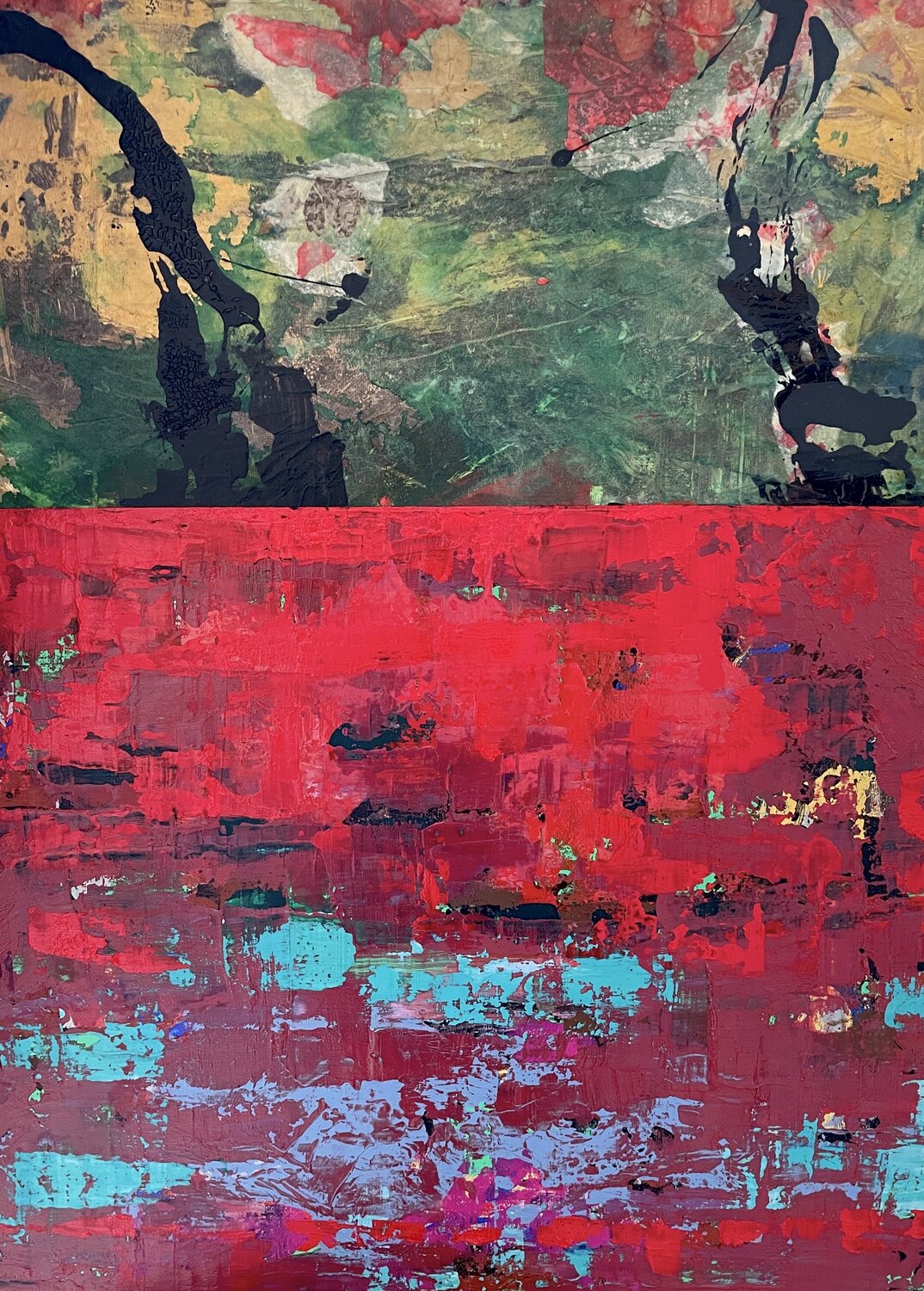 Magical Thinking 5 Mauro Caracuzzo Original painting for sale