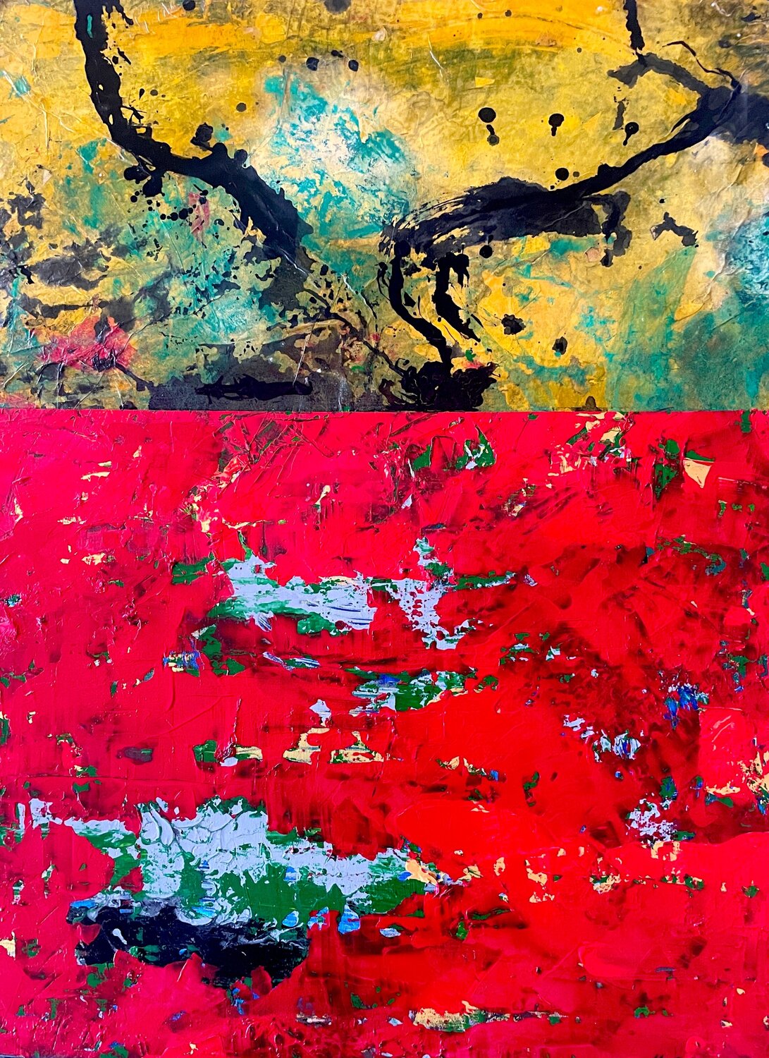 Magical Thinking 8 Mauro Caracuzzo Original painting for sale