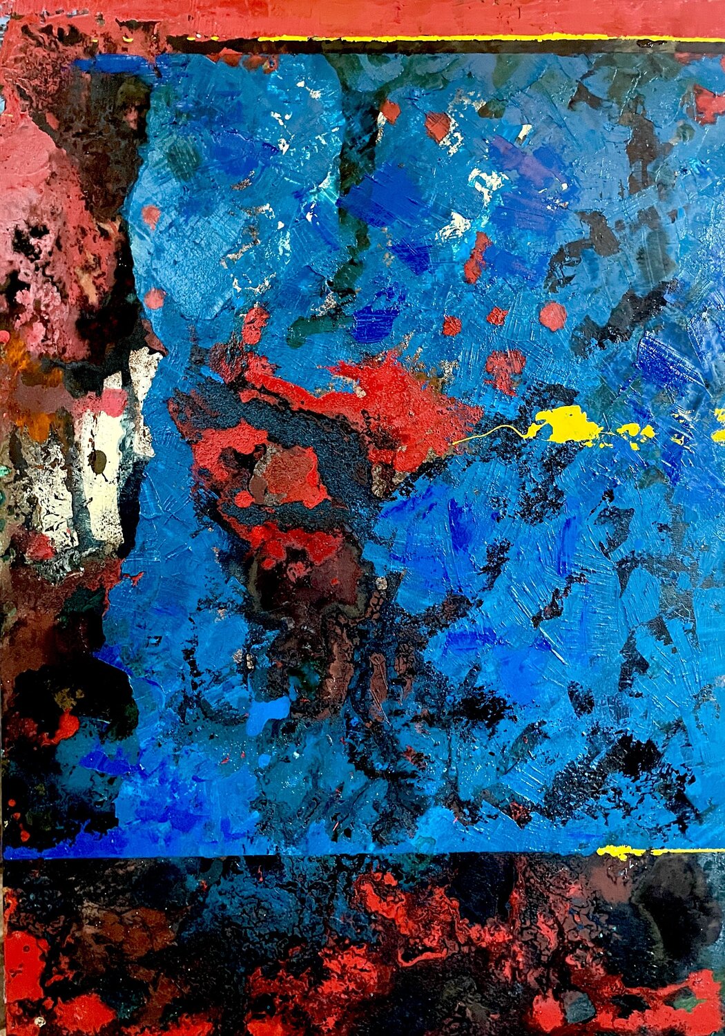 Black hole 3 Mauro Caracuzzo Original painting for sale
