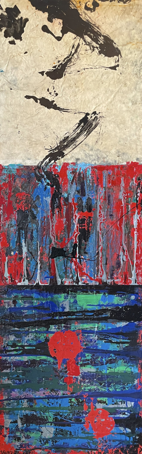 Journey 6 Mauro Caracuzzo Original painting for sale