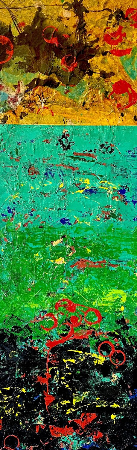 Journey 2 Mauro Caracuzzo Original painting for sale