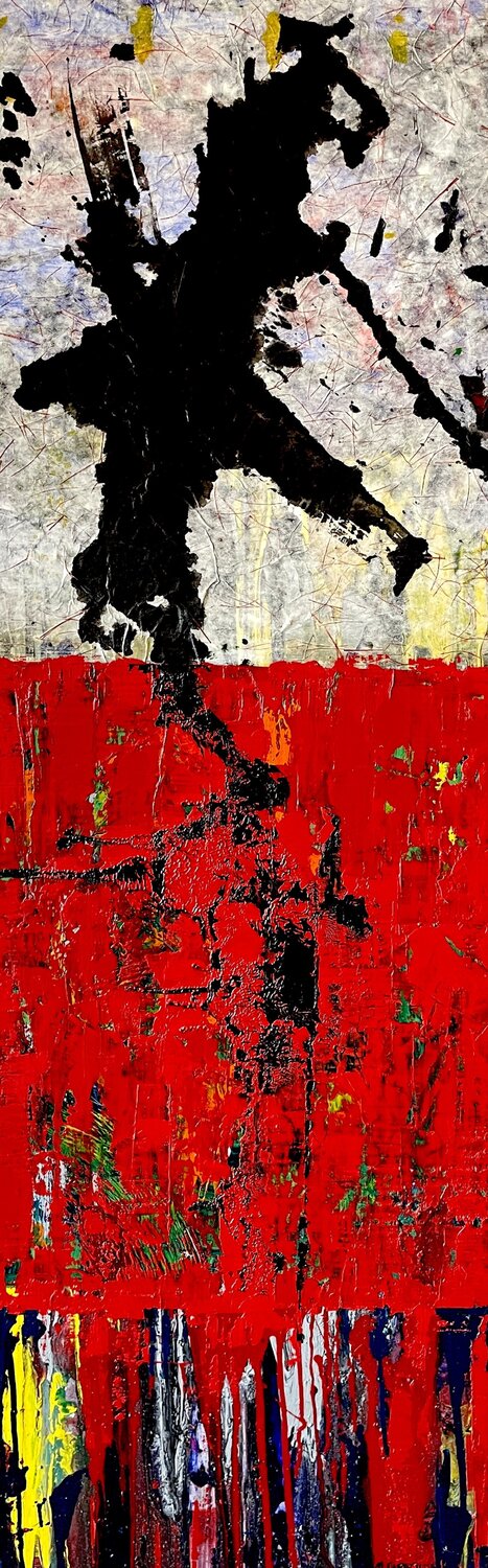 Journey 4 Mauro Caracuzzo Original painting for sale