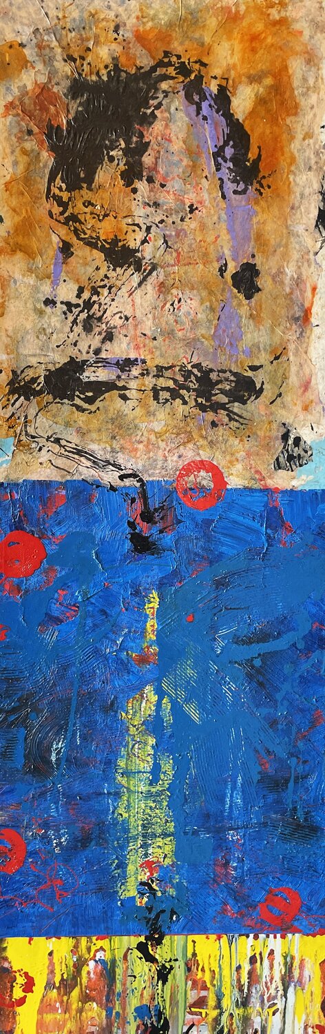 Journey 7 Mauro Caracuzzo Original painting for sale