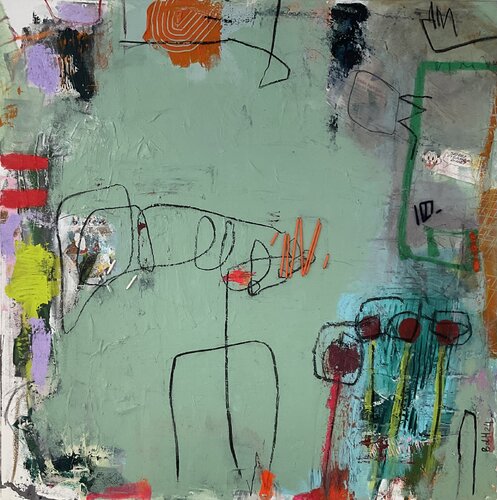 Apologie delle conversazioni by Barbara D’Angelo Månsson, Painting for Sale on Select