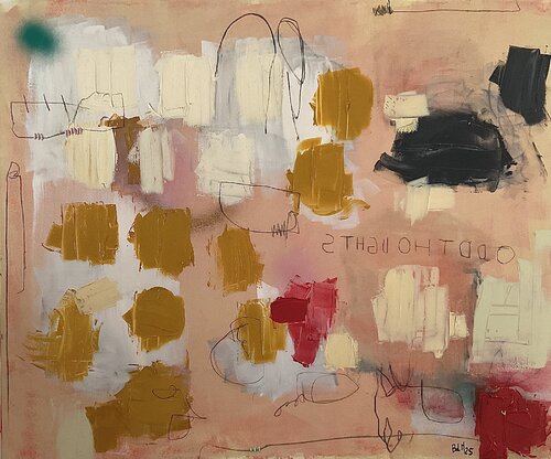 Odd Thoughts by Barbara D’Angelo Månsson, Painting for Sale on Select