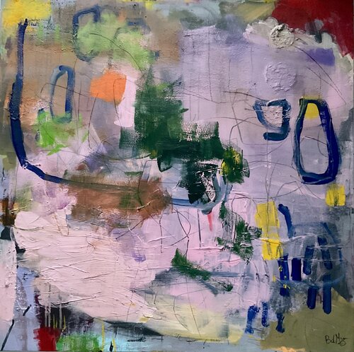 Silent Noise by Barbara D’Angelo Månsson, Painting for Sale on Select