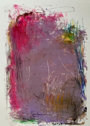 Plastic Silence by Barbara D’Angelo Månsson, Painting for Sale on Select
