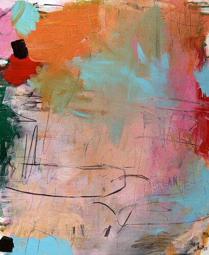 Unbalanced by Barbara D’Angelo Månsson, Painting for Sale on Select