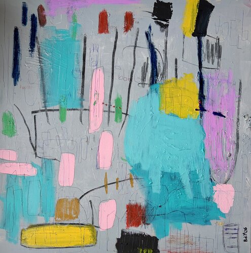 Human Uncertainty by Barbara D’Angelo Månsson, Painting for Sale on Select