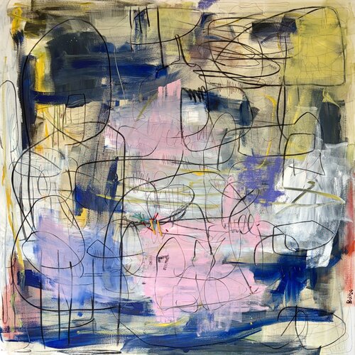Utopie Ponderali by Barbara D’Angelo Månsson, Painting for Sale on Select