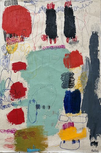 Instabilitet, del ett by Barbara D’Angelo Månsson, Painting for Sale on Select