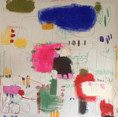 Contemplazione del Nulla by Barbara D’Angelo Månsson, Painting for Sale on Select