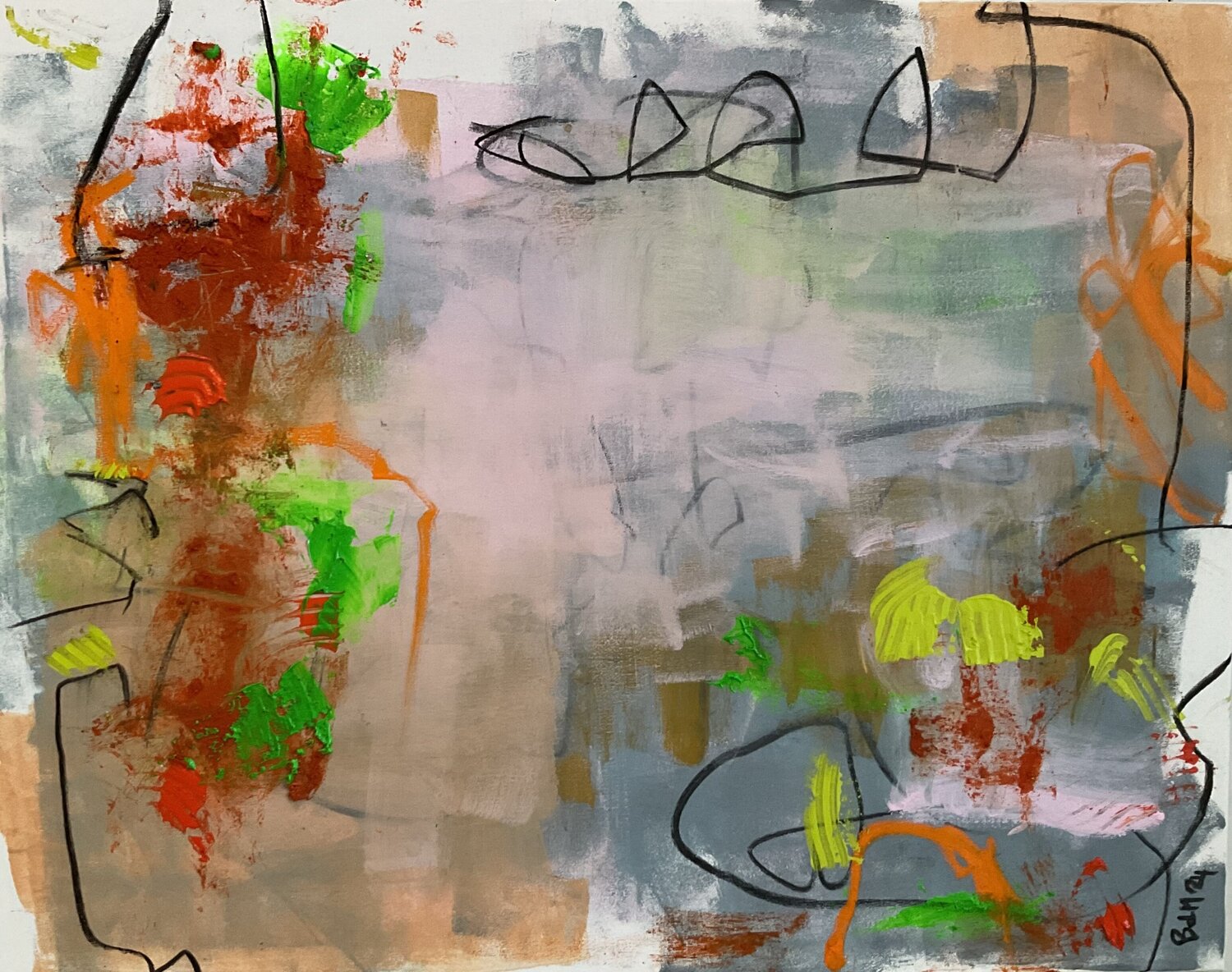 Archetipi Barbara D’Angelo Månsson Original painting for sale