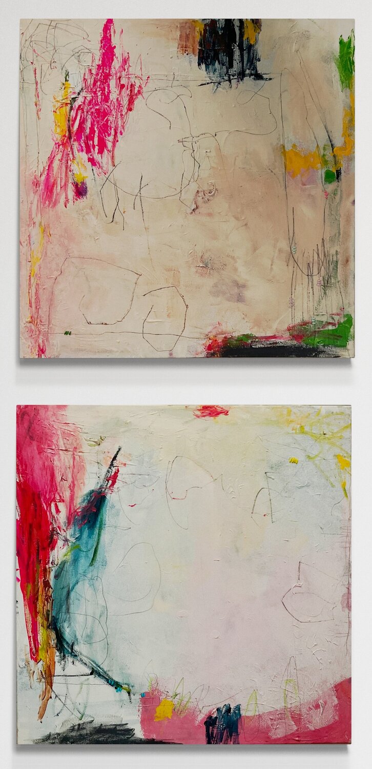 Being Human Barbara D’Angelo Månsson Original painting for sale