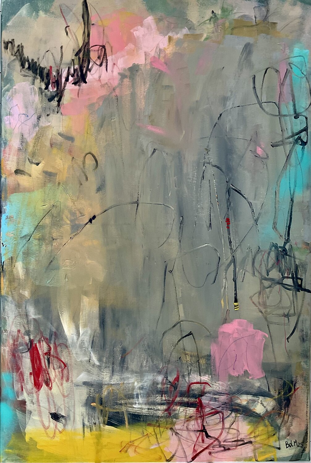 Egocentrismi Barbara D’Angelo Månsson Original painting for sale