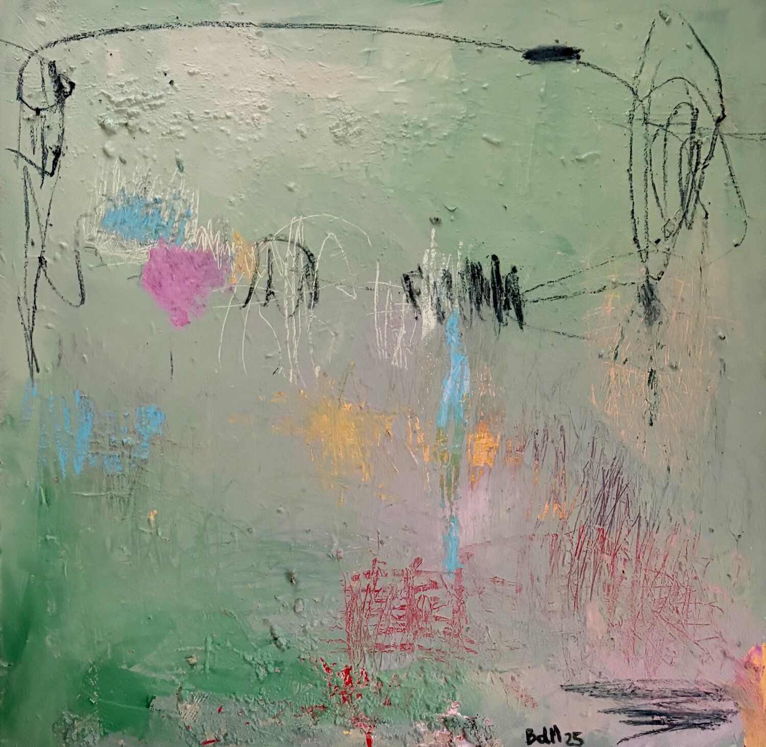 Subtlety of a Cat Barbara D’Angelo Månsson Original painting for sale
