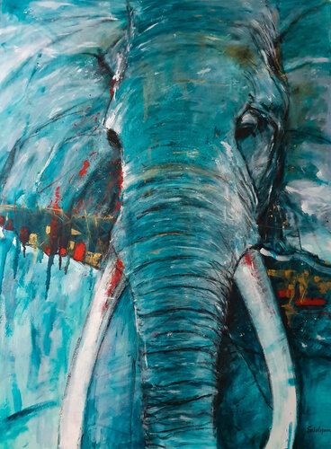 Quiet Authority by Svetla Dzhelepova, Painting for Sale on Select