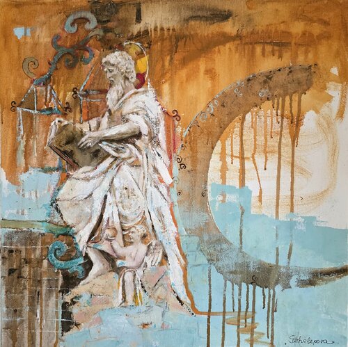 Learning to remain by Svetla Dzhelepova, Painting for Sale on Select
