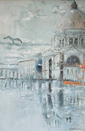 Reflected silence by Svetla Dzhelepova, Painting for Sale on Select