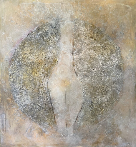 Act, Woman and the Sun by Malina Wieczorek, Painting for Sale on Select