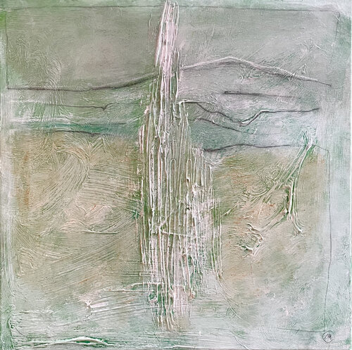 Act in the Grass No. 1 by Malina Wieczorek, Painting for Sale on Select