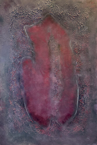 Act, Woman inscribed in Tapestry / Madonnas cycle by Malina Wieczorek, Painting for Sale on Select