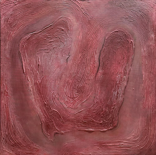ACT, WOMAN FROM AMARANTH VEIL, TERRA IGNOTA rose by Malina Wieczorek, Painting for Sale on Select