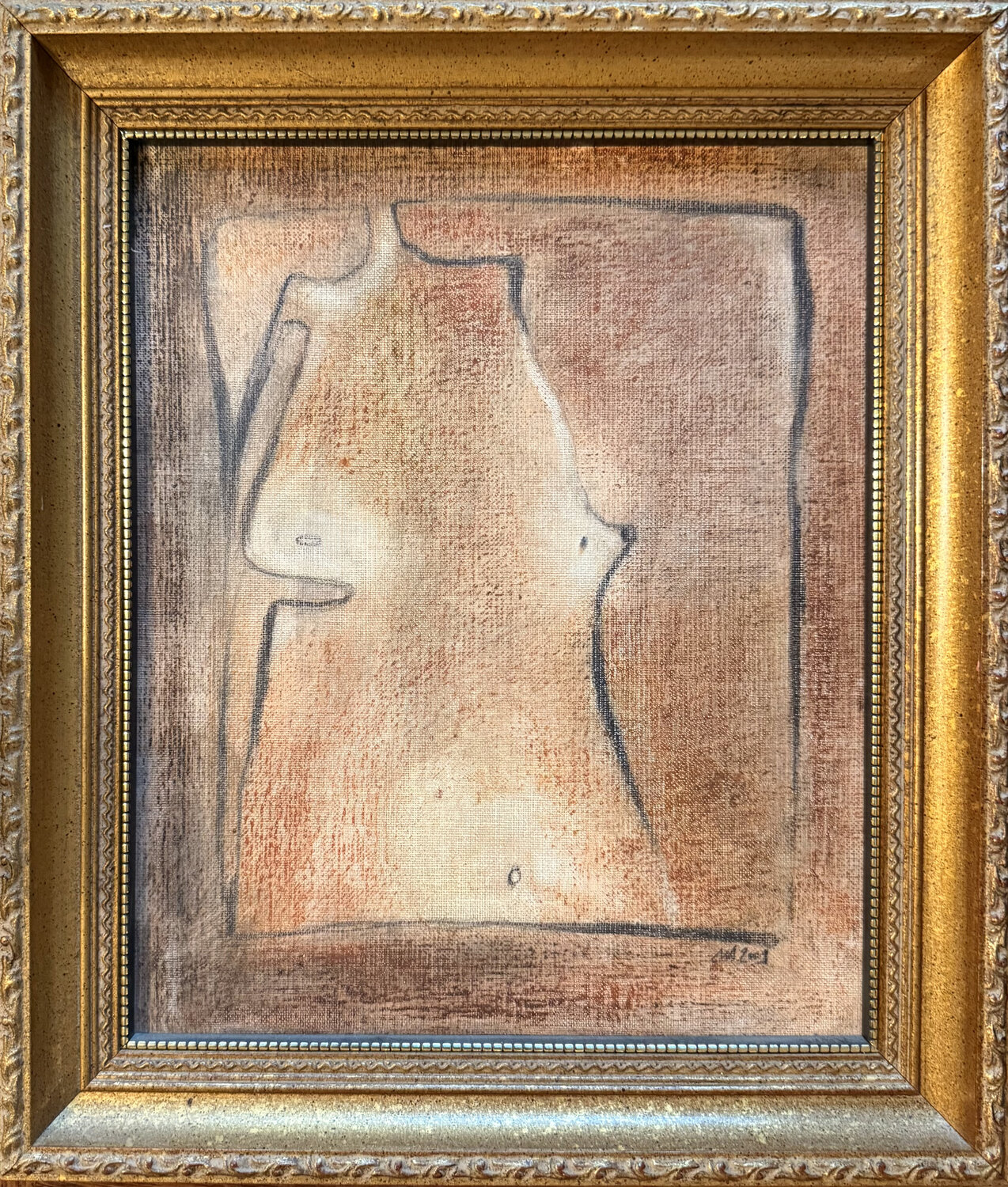 Act Malina Wieczorek Original painting for sale