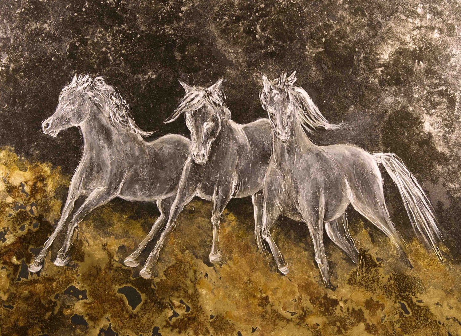 Trinity of the Dunes Roberta Volpe Original painting for sale