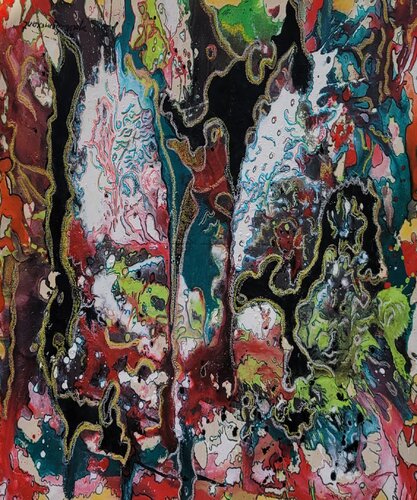 The Bird of the Innocence by Moise Semexant, Painting for Sale on Select