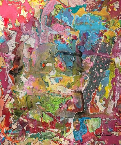 An Infinite Dimension by Moise Semexant, Painting for Sale on Select
