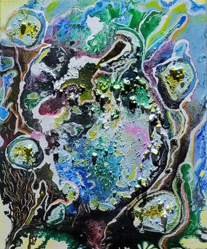 A SeaWorld at Peace by Moise Semexant, Painting for Sale on Select