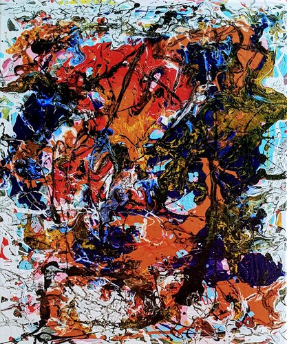 A Calm Poetic View by Moise Semexant, Painting for Sale on Select