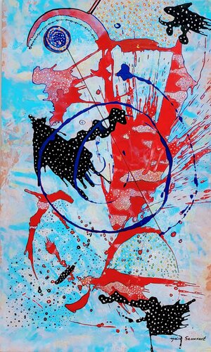 The Perversive Wars by Moise Semexant, Painting for Sale on Select