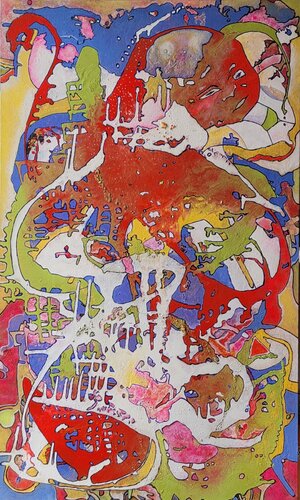 An Imaginary City by Moise Semexant, Painting for Sale on Select