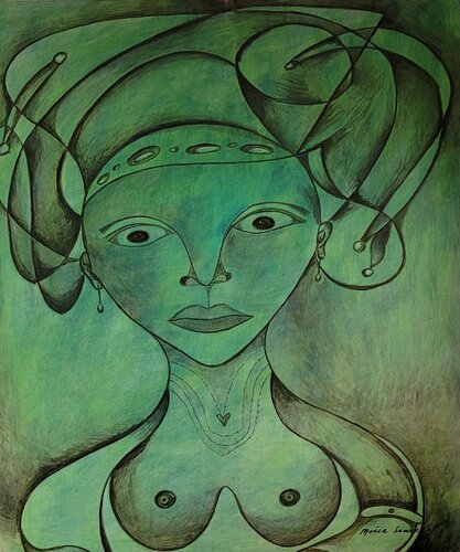 My Name is Pearl by Moise Semexant, Painting for Sale on Select