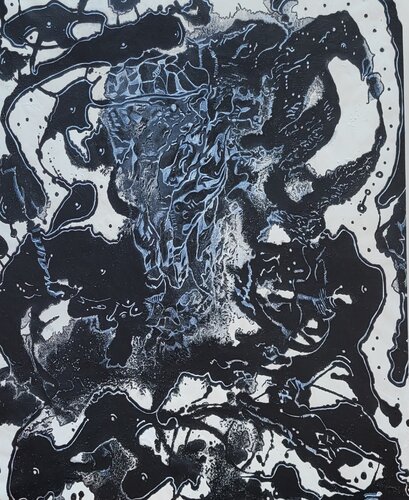 The Echoes of Silence by Moise Semexant, Painting for Sale on Select
