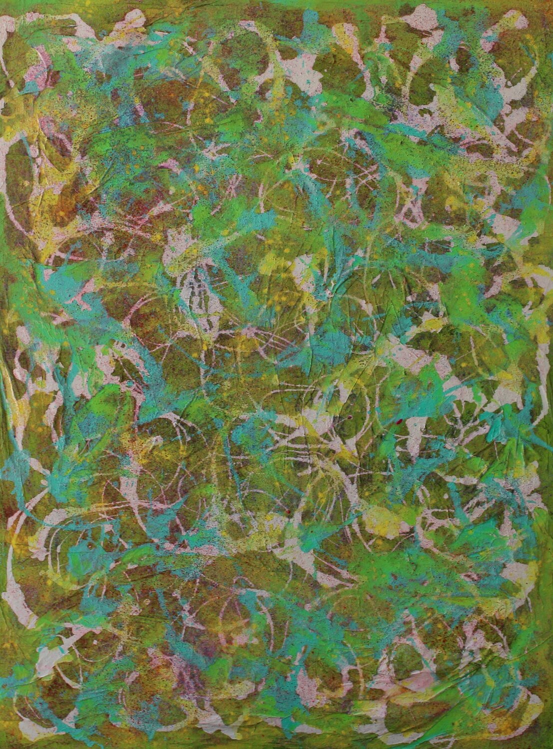 Lady in the Green Dress Moise Semexant Original painting for sale
