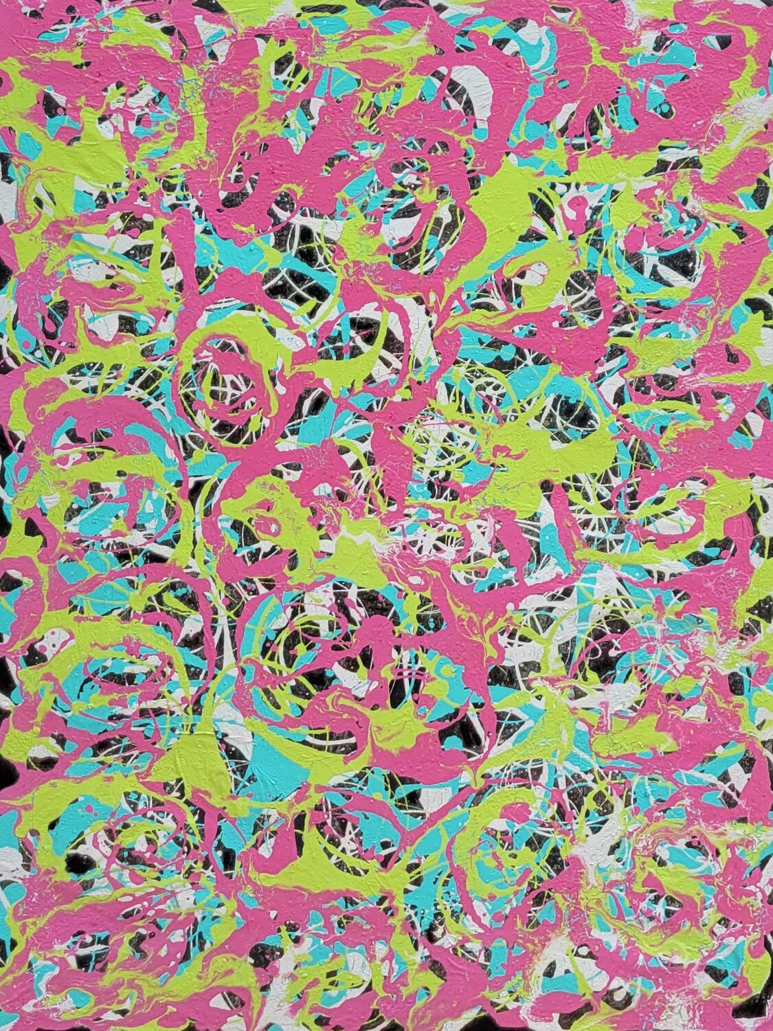 The Story of a Girl in Love Moise Semexant Original painting for sale