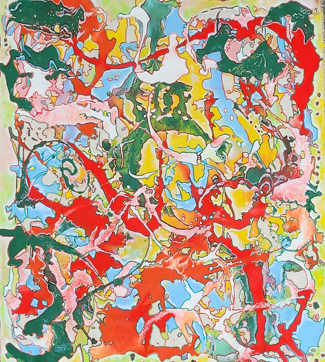 Euphoria Moise Semexant Original painting for sale